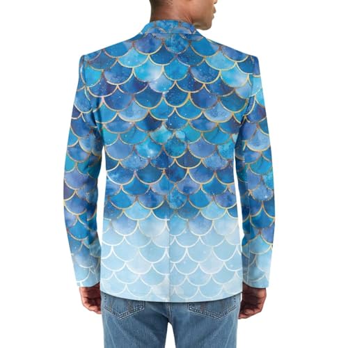 Men's Slim Fit Blazer Jackets Suit One Button Long Sleeve Blazer Sport Coats Casual Blazer S-5XL4