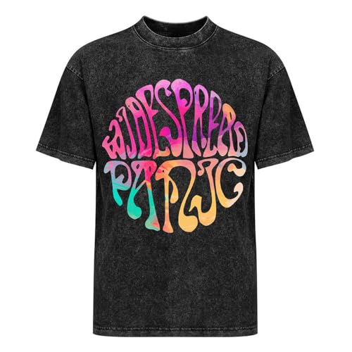 Mens Womens Vintage Oversized Short Sleeve T Shirt Fashion Drop Shoulder Tee Top3