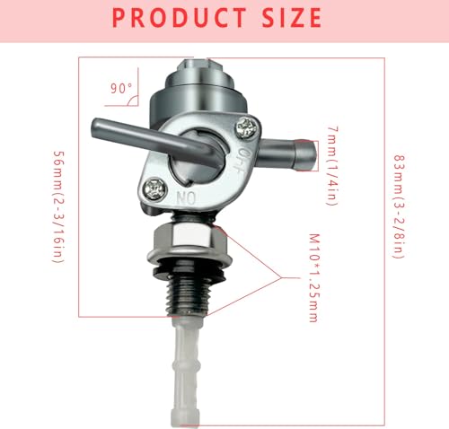 Fuel Tank Valve Petcock Switch Compatible with Champion Power Equipment 3500 4000 Watt Recoil Start Gasoline Powered Portable Generator miniatura 6