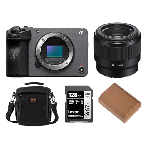 Sony FX30 Cinema Camera with 50mm Lens