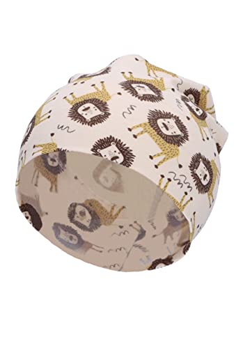 Sterntaler Baby Jungen Beanie Baby Slouch-Beanie Löwen - Beanie Baby,...