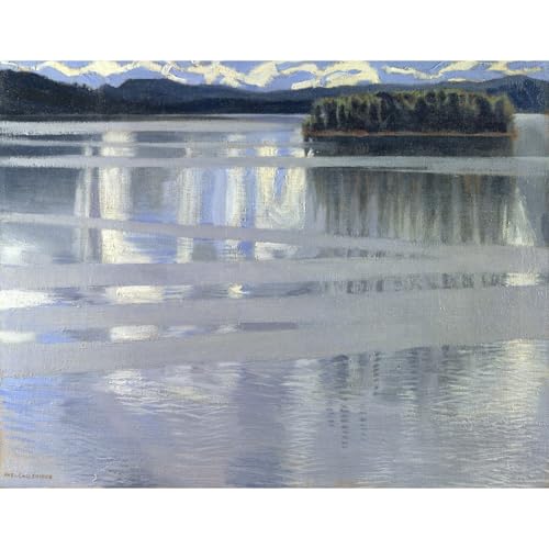 Lake Keitele poster grand format Akseli Gallen-Kallela ARTICULOZY