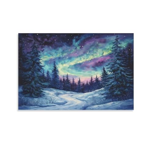 Impression sur toile moderne KAYZTGSDA 50x75 cm pour salon et chambre