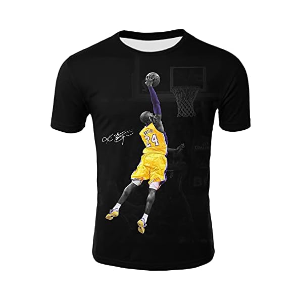Men's R.I.P Retired Number 8 24 Shirt Forever Basketball Superstar T-Shirt Short-Sleeved Sweatshirt