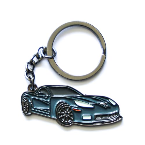 Image of C6 Corvette Keychain - Vette Gifts for Men