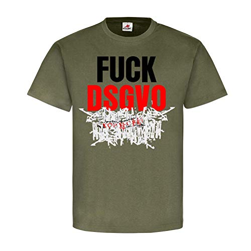 T-shirt secret de protection des données DSGVO 25472 anti-stress pour DPO