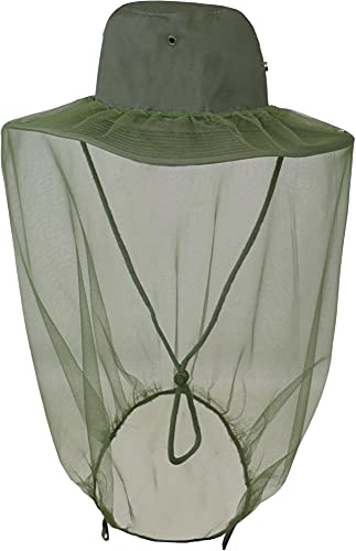 normani Original Australian Outdoor Buschhut mit Moskitokopfnetz