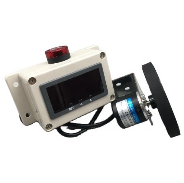 Contador digital de longitud de rodillo con alarma DC12‑24V