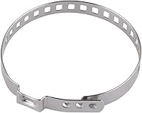 Vista 6 de Kit de abrazadera de crimpado de arranque de junta CV, 10 piezas, abrazadera de arranque de eje de transmisión ajustable de acero inoxidable, 5