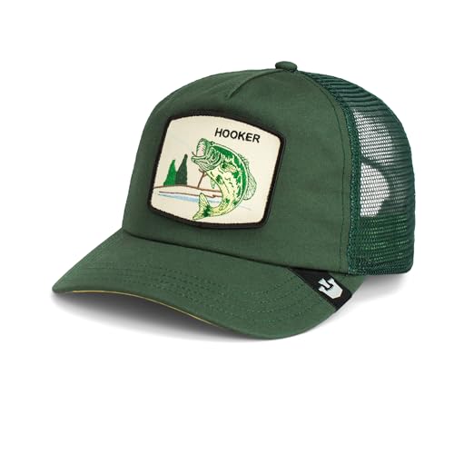 Goorin Bros. Park Range Collection Trucker Hat for Men and Women, Green (Large Mouth), One Size