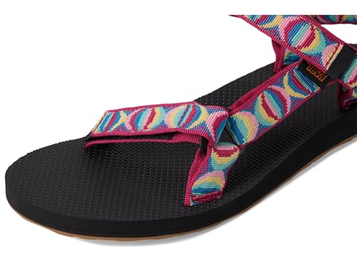 Image of Teva Women's Original Universal Sport Sandal, Burst Blue Tile, 6