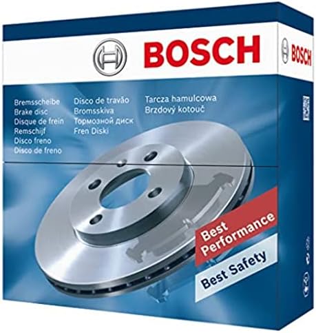 Disques De Frein Bosch Avant – Haute Qualité, Certification ECE-R90, Par Paire