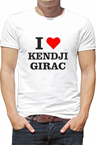 Générique t-Shirt personnalisé Chanteur kendji girac N122 djmh Blanc (5XL)
