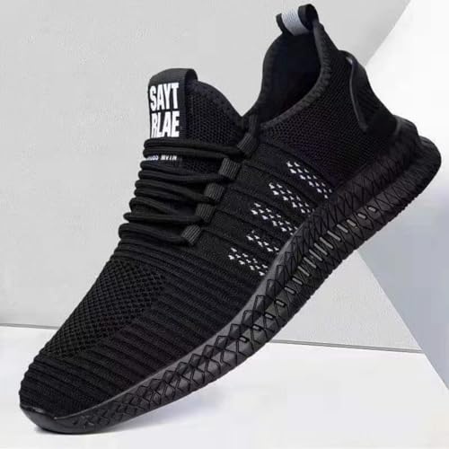 Mens Slip On Walking Shoes Lightweight Breathable Non Slip Running Shoes Comfortable Gym Tennis Athletic Fashion Sneakers for Men3