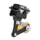 Kettenspanner Spanner Kettenspanner Bolt on Roller Motorrad Modified Zubehör Universal Tool(Schwarz)