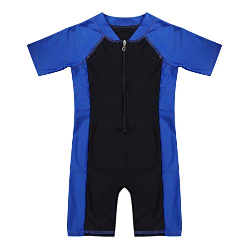 Kids Boys Girls One Piece Swimsuits Water Sport Swimwear Short Rash Guard UPF 50+ Sun Protection3