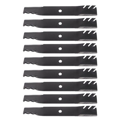 (Pack de 9) lowes Aftermarket Premium Sustitución Predator 17" X 2  12" 7 Lóbulo Lawn Mower Deck Blade  228461