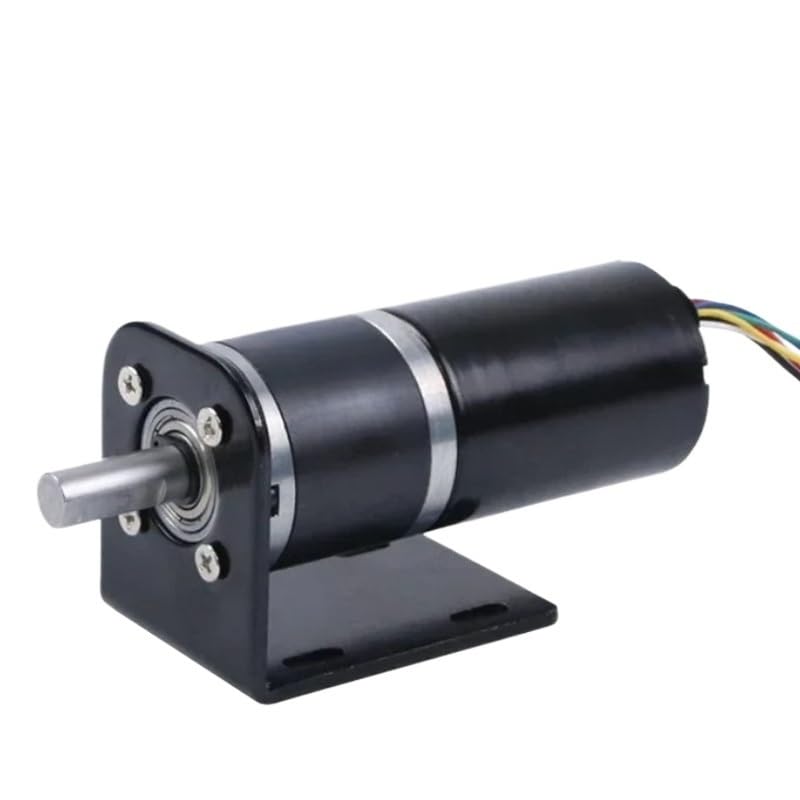 Brushless DC Gear Motor 12v24v Adjustable Speed Planetary Gear Famous 4260 Large Miniature Motor(Motor x Bracket,71 RPM,12V)