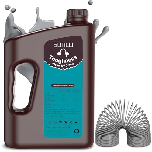 Résine pour imprimante 3D anti-casse résine 3D UV 405nm séchage rapide 1L