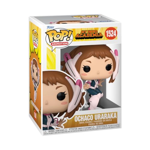 Funko Pop! Animation: My Hero Academia (MHA) 2 - Ochaco Uraraka - 1/6 de Probabilidades de Obtener la RARA Variante Chase - Metálico - Figura de Vinilo Coleccionable - Idea de Regalo - Anime Fans
