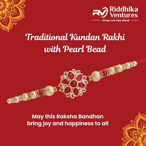 Brother Rakhi with Greeting Card | Rakhi Thread | Rakhi Gifts for Brother, Sister, Bhaiya, Bhabhi for Indian Rakhi Raksha Bandhan Festival (K11)4