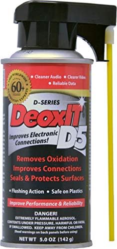 CAIG LABORATORIES Labs DeOxit Contact Cleaner D5