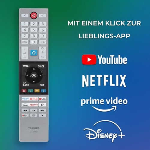 Toshiba Fernseher 43 Zoll Smart TV - VIDAA TV (4K UHD LED TV, HDR, Triple-Tuner) 43UV2363DG – Bild 5