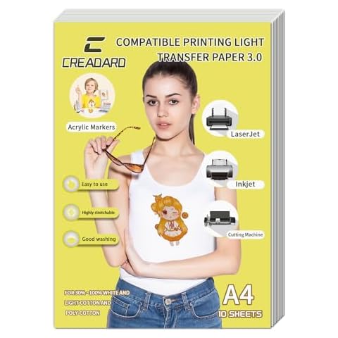 CREADARD Inkjet and Laser Transfer Paper Cover