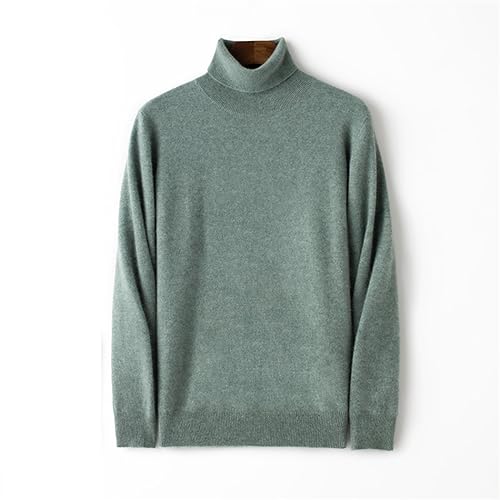 Pulls en cachemire automne hiver hommes solide chaud vêtement chic - 2