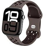 Ya en manzanajugosa.com: Transpirable Silicona Correa Compatible con Apple Watch 40mm 44mm 38mm 46mm 45mm 41mm 42mm 49mm, Deportiva Silicona Correas para iWatch Series11 10 9 8 7 6 5 4 3 2 1 SE Ultra 3/2/1, Hombres y Mujeres