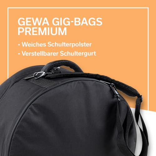 Housses batterie premium GEWA ensemble de transport pour kit 5 fûts