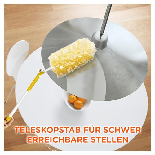 Swiffer Staubmagnet 360° Nachfüllpack 5 Tücher, Nimmt Staub, Haare & Allergene Aus Jeder Richtung Auf