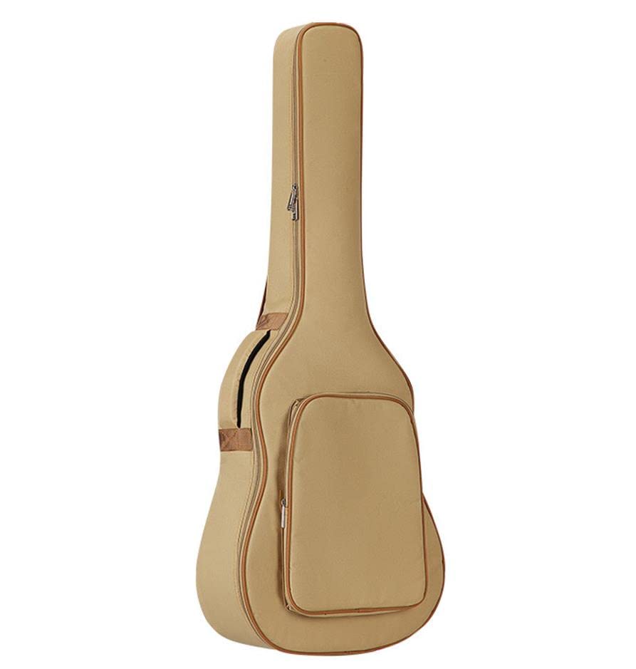 Luminexia Torba na gitarę, torba na gitarę elektryczną, torba na koncert na gitarę klasyczną, z regulowanymi paskami, z kieszenią, miękka torba do przenoszenia, z podwójnym paskiem