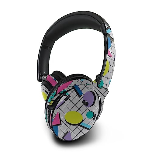 Image of MightySkins Skin Compatible with Bose QuietComfort 45 Headphones - Awesome 80s | Protective, Durable, and Unique Vinyl Decal wrap Cover | Easy to Apply, Remove, and Change Styles | Made in The USA