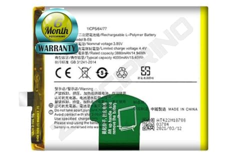 Image of Original B-E6 Battery for Vivo Nex S (V1821A, 1813, V1821T) / NEX S (1805) / NEX A Battery with 6 Month warrenty****(R268)