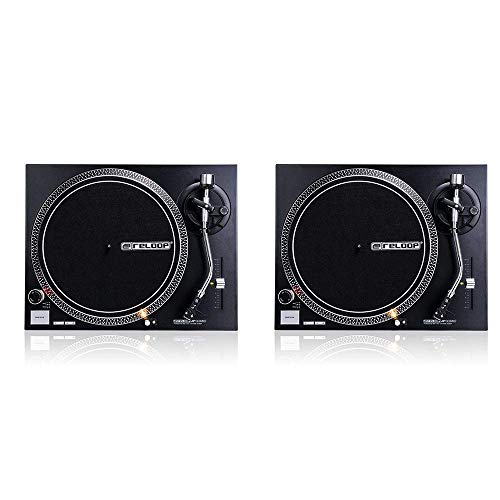 Reloop RP-1000MK2 Lot de 2 lecteurs en vinyle pour platine DJ - Les Beatles, Paul McCartney, John Lennon, RIngo Starr, George Harrison Reloop RP-1000MK2 Lot de 2 lecteurs en vinyle pour platine DJ