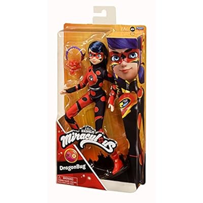Poupée Miraculous Dragon Bug 26cm - Ladybug Pour Enfants - NEUVE