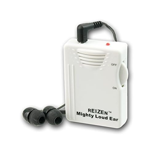 Reizen Mighty Loud Ear 120dB Personal Sound Hearing Amplifier