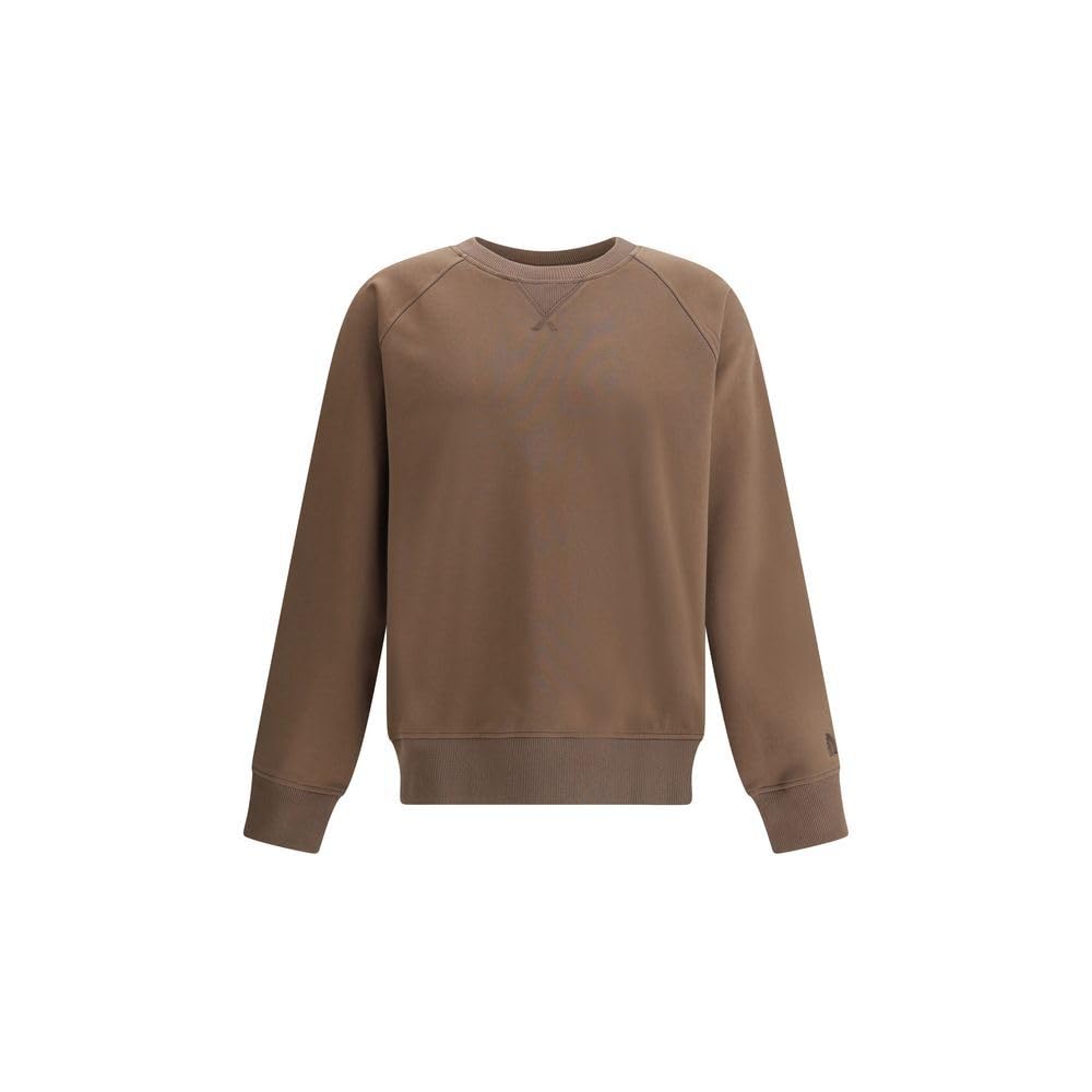 The North Face Men's Logo RMST Relaxed Crew Sweatshirt, Smokey Brown, XL