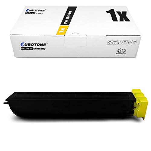 Cartouche Toner Eurotone TN-611Y Jaune pour imprimante Bizhub C451