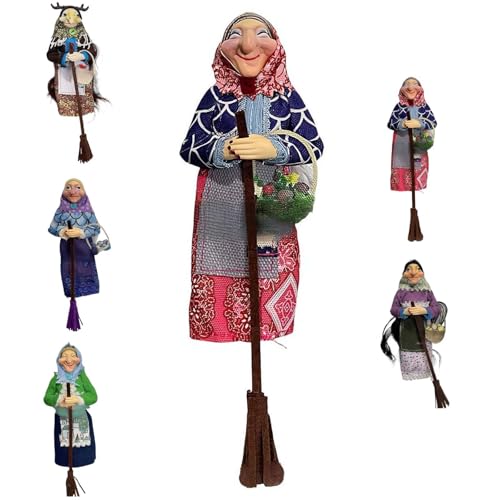 The Secret Meaning of Broomsticks in Folklore—Finally Explained 7 Handmade Kitchen Witch Doll for Good Luck, Hanging Witch Doll Decor with Broomstick, Good Luck Charm for Cooks, Kitchen Decor for Halloween and Year-Round (Red)