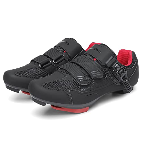 Image of Unisex Cycling Shoes Compatible with Peloton Bike Shoes Indoor Clip in Peleton Road Bike Riding Racing Biking Shoes with Delta Cleats for Mens Womens Indoor Outdoor Bike Pedal