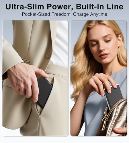 Auskang Power Bank with built-in Charging Cable - Image 6