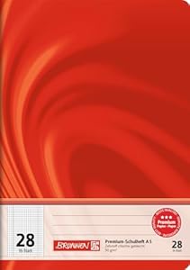 BRUNNEN Schulheft A5 Vivendi Lineatur 28 16 Blatt