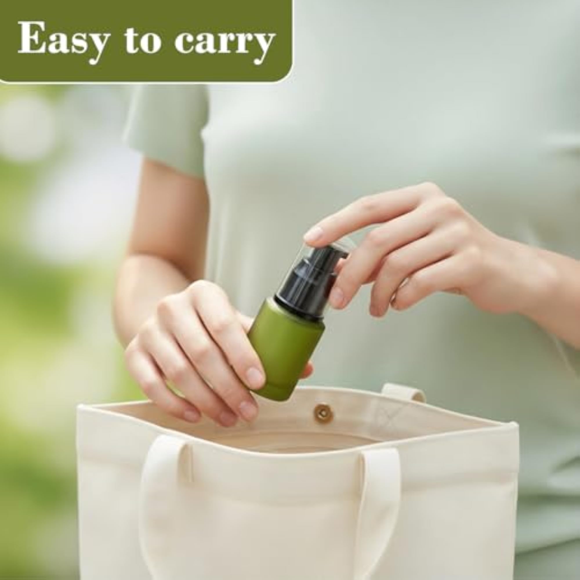 60ml Empty Upscale Glass Refillable Lotion Pump Bottle
