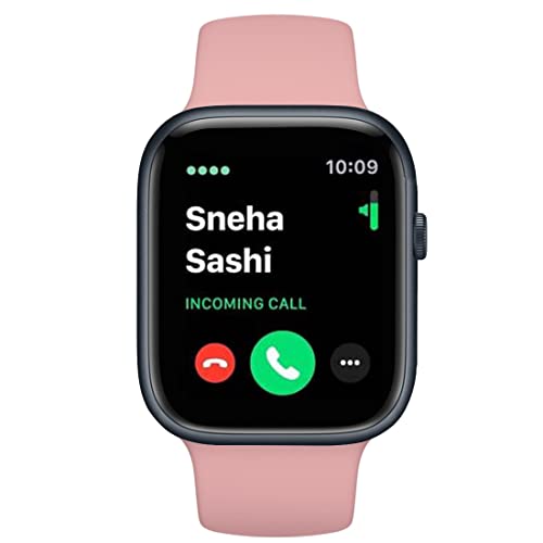 Image of Tokdis MX-1 Pro Bluetooth Calling Smartwatch - 1.69 inch LCD Display, Multiple Watch Faces, Sleep Monitor, Heart & SpO2 Monitoring, Multiple Sports Modes, Water Resistant (Pink)R