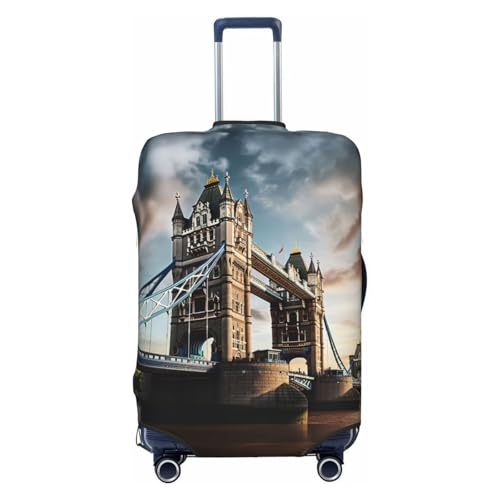Housse de bagage extensible L motif Londres pour valise souple