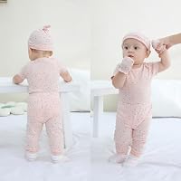 Ruliby Baby Girl Bodysuit and Pant Set Newborn Clothes Outfits 3-6 month — image 5