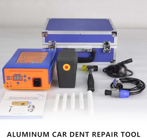 Aluminum Auto Body Dent Heater, Electromagnetic Induction Hot Box for Paintless Dent Removal, 110V Car Repair Tool for Effective Auto Body Restoration
