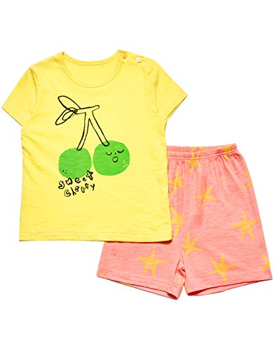 [UniFriend] Girls Short T Shirt and Bottom set (�X�C�[�g�`�F���[, 100cm (36����))